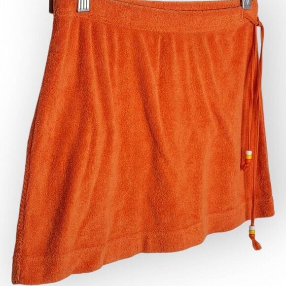 Express Women's Vintage Y2K Terry Cloth Micro Mini Skirt size XS - Picture 2 of 5